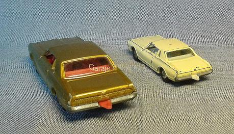 Dos Mercury Cougar de Matchbox de escalas y series diferentes Dos Mercury Cougar de Matchbox de escalas y series diferentes