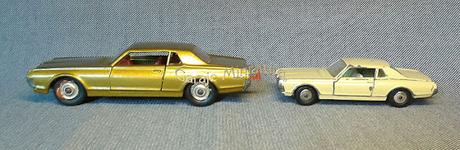 Dos Mercury Cougar de Matchbox de escalas y series diferentes Dos Mercury Cougar de Matchbox de escalas y series diferentes