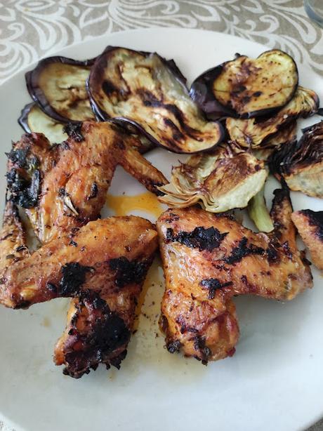 ALITAS DE POLLO ADOBADAS AL HORNO