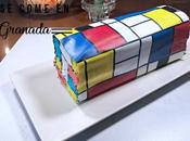 Pastel estilo Mondrian