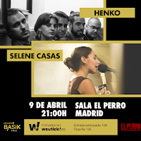 Concierto de Selene Casas y Henko en El perro de la parte de atrás del coche