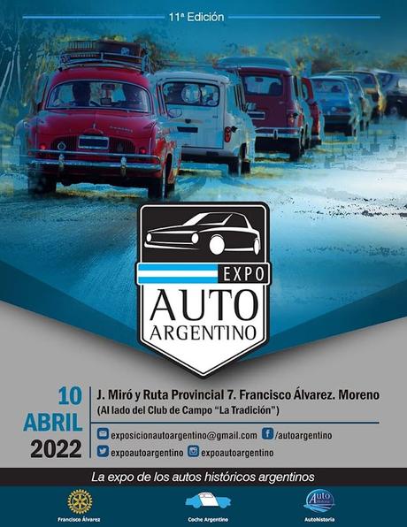 Llega Expo Auto Argentino 2022 mañana domingo 10 de abril