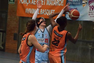 Galería de clics del Bàsquet Maresme Boet Mataró 3 Viles-Celta (Liga Femenina Challenge)