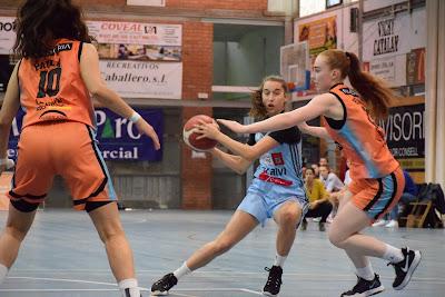 Galería de clics del Bàsquet Maresme Boet Mataró 3 Viles-Celta (Liga Femenina Challenge)