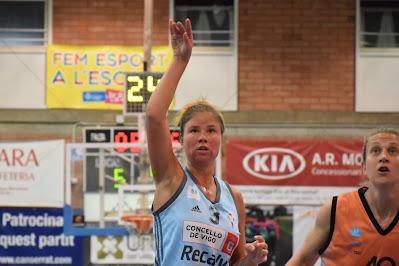 Galería de clics del Bàsquet Maresme Boet Mataró 3 Viles-Celta (Liga Femenina Challenge)