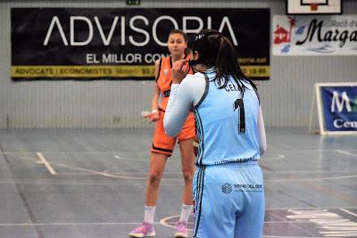 Galería de clics del Bàsquet Maresme Boet Mataró 3 Viles-Celta (Liga Femenina Challenge)