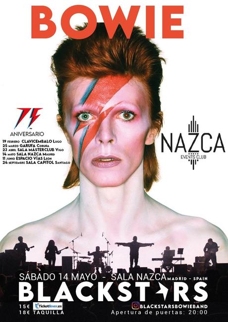 Concierto tributo a David Bowie en Madrid