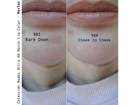 Colección Nudes de Ultra HD Lip Colour de Revlon.