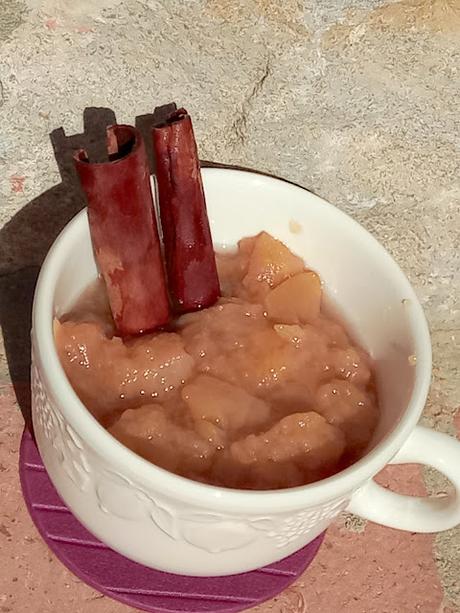 COCINAR CON OLLA LENTA: COMPOTA DE MANZANA