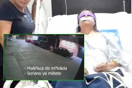 (Video) Activista Karla Arriaga fue quien agredió a los jóvenes en San Luis Potosí