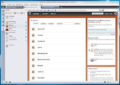 Usa tu ordenador como servidor de música, archivos y páginas web con Opera Unite Usa tu ordenador como servidor de música, archivos y páginas web con Opera Unite