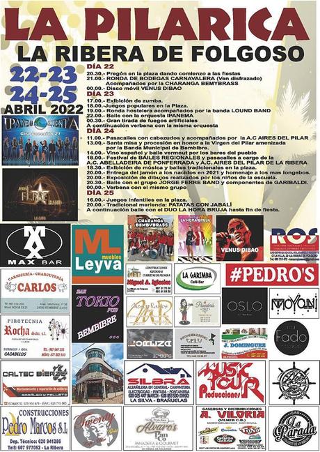 Grandes Fiestas en honor a La Pilarica en La Ribera de Folgoso 9