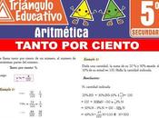 Tanto Ciento para Quinto Secundaria