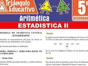 Estadística para Quinto Secundaria