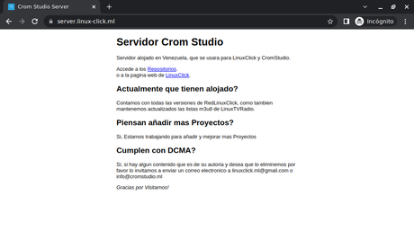 Repositorio Crom Studio