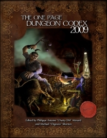 The One Page Dungeon Codex 2009 [Deluxe], de Tabletop Adventures, LLC