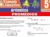 Promedios para Quinto Secundaria