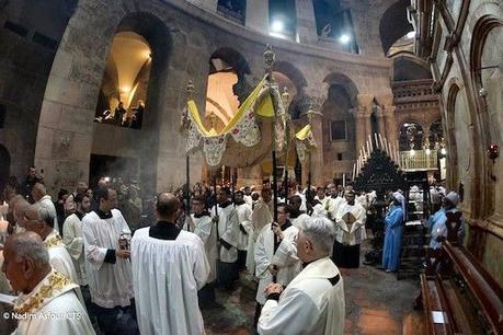 Jerusalén celebra nuevamente el Jueves Santo con peregrinos