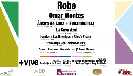 Guadalajara Vive Fest: programación de conciertos