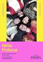Concierto de Niña Polaca en Teatro Eslava