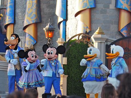 Personajes Disney en Magic Kingdom, Orlando, Florida