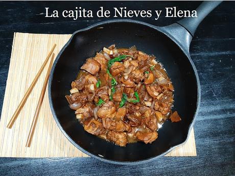 San Bei Ji (三杯 雞) - Pollo tres copas - Cocinas del Mundo (Taiwan)