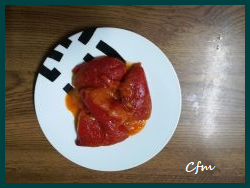 Pimientos rellenos de bakalao