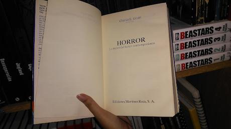 Horror Lo mejor del terror contemporáneo Stephen King y otros