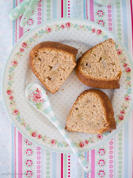 Bundt Cake de pera especiado