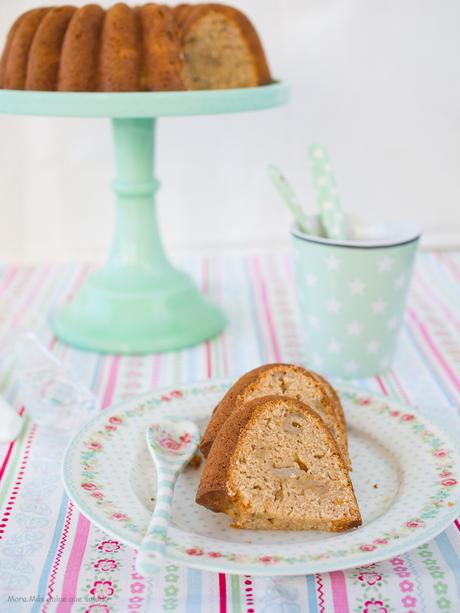 Bundt Cake de pera especiado