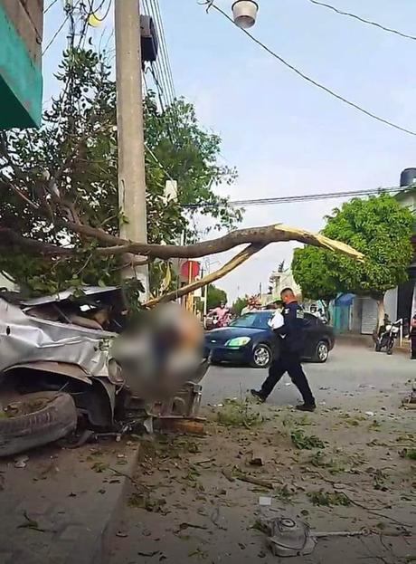 Conductor atropella y mata a tres personas en Matehuala