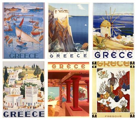 Grecia y España en el siglo XX a través de sus carteles turísticos