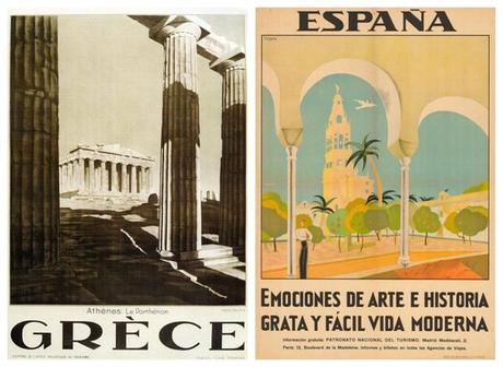 Grecia y España en el siglo XX a través de sus carteles turísticos