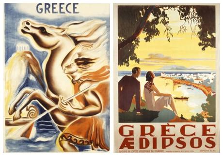 Grecia y España en el siglo XX a través de sus carteles turísticos