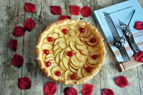 Tarta de hojaldre y manzana