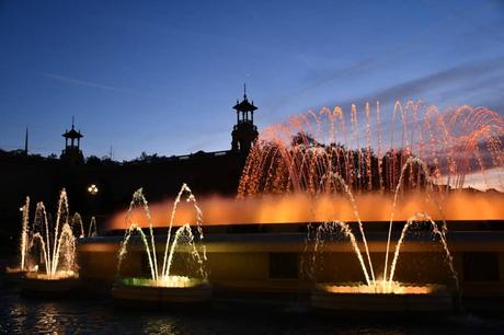 Regresan los espectáculos en la Font Màgica de Montjuïc
