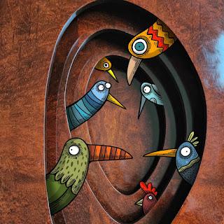 Alberto Montt, famoso caricaturista chileno ecuatoriano, visita Galápagos y el Chocó Andino