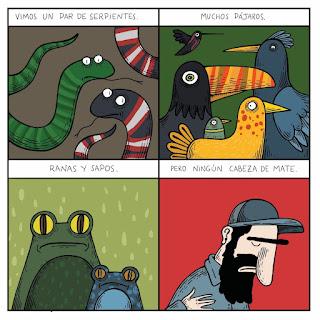 Alberto Montt, famoso caricaturista chileno ecuatoriano, visita Galápagos y el Chocó Andino