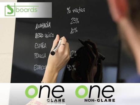 Nace la nueva gama de pizarras de vidrio One