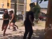 (Video)Policía Estatal disuade riña Rancho Pavón, hubo detonaciones