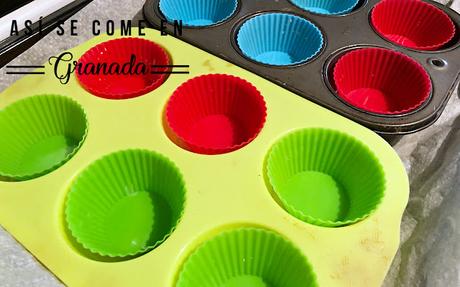 Cupcake terrario para Pascua sin gluten y sin lactosa