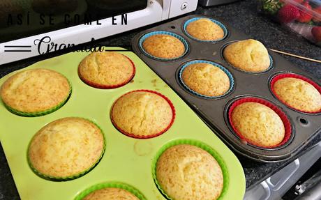 Cupcake terrario para Pascua sin gluten y sin lactosa