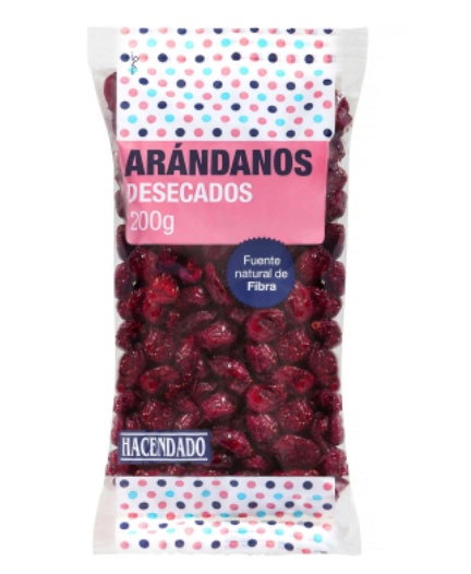 arandanos secos - salsa para carnes