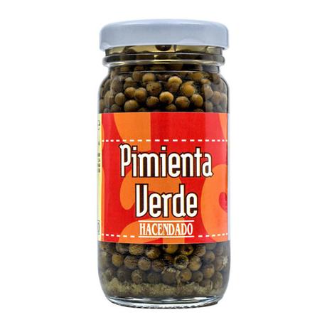 pimienta verde en vinagre