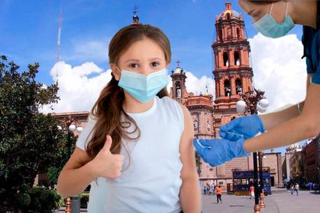 Anuncian en SLP vacunas para niños de 5 años en adelante