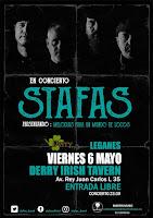 Concierto de Stafas en el Derry Irish Tavern de Leganés