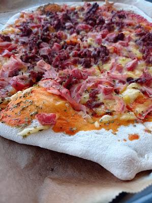 Pizza barbacoa apta APLV