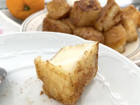 delikatissen traditional spanish desserts recetas tradicionales españoles recetas delikatissen recetas de semana santa pudding leche con canela milk pudding leche frita receta ligera cinnamon sugar cinnamon dessert  