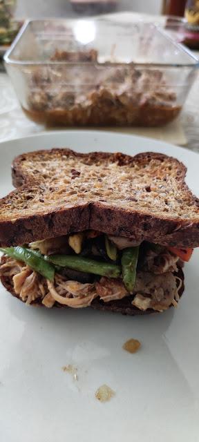 PULLED CHICKEN EN OLLA EXPRES