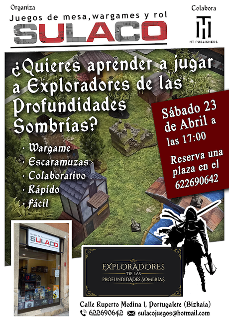 Mañana: Partidas de demostración Exploradores de las Profundidades Sombrías en Sulaco Juegos